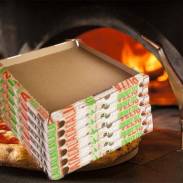 SCATOLE PORTAPIZZA ECO DESIGN CUBO 33X33 PZ 100